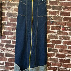 Vintage Snug Industries Denim Mini Skirt